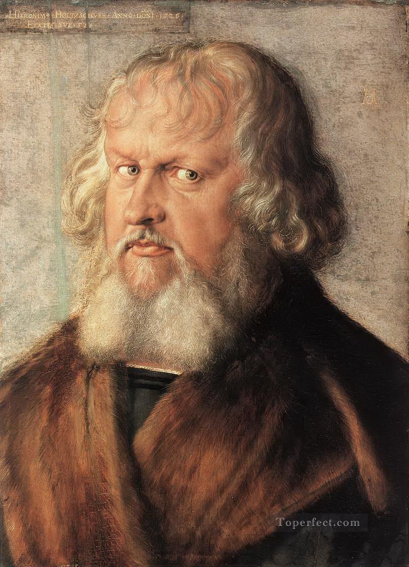 Portrait of Hieronymus Holzschuher Albrecht Durer Oil Paintings